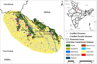 Predicting negative human-tiger (Panthera tigris) interactions in mosaic landscapes around Dudhwa and Pilibhit tiger reserves in India